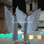 Coppia Trampolieri White a Led