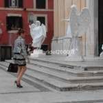 Mimi Statue Viventi Angeli Cupido per Uscita Chiesa Nuziale