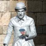 Statua Vivente Gentlemen Inglese White