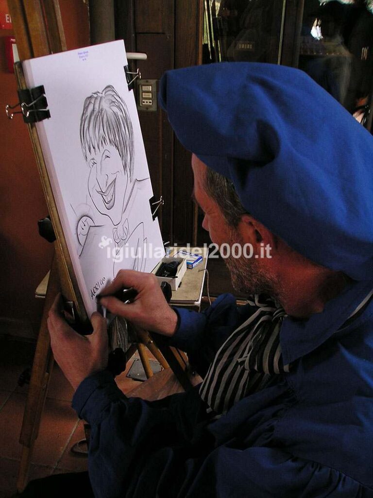 caricaturista ritrattista per feste e ricevimenti